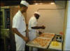 Image of 2 cooks in training.