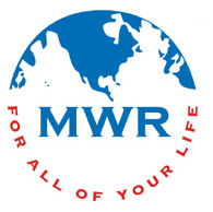 Morale, Welfare, & Recreation (MWR) logo