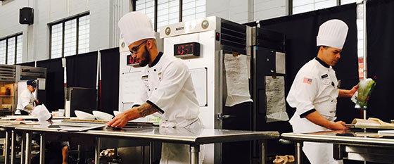 Chefs compete in culinary competition