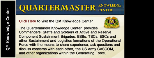 Quartermaster Knowledge Center