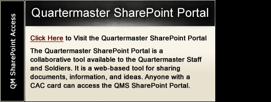 Quartermaster SharePoint