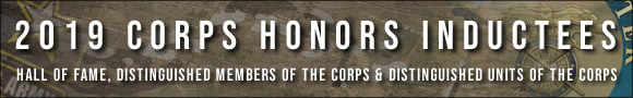 2019 Corps Honors Inductees Banner