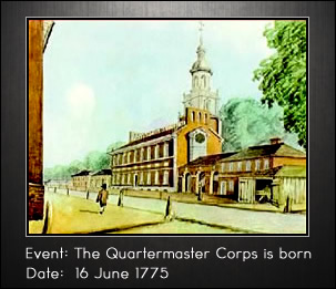Quartermaster Corps Birthday - June 16th, 1775