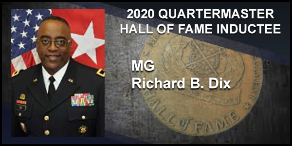 2020 Quartermaster Hall of Fame Inductee BG Richard B. Dix