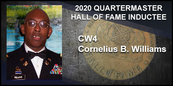 2020 Quartermaster Hall of Fame Inductee CW4 Cornelius B. Williams