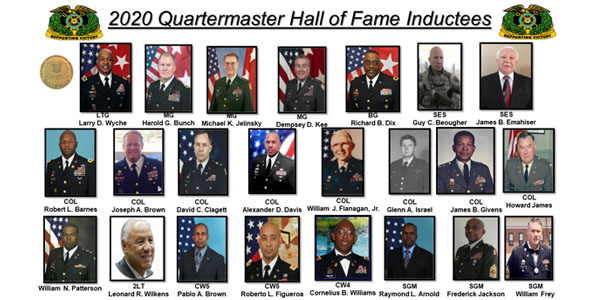 2020 Quartermaster Hall of Fame Inductees