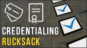 Credentialing Rucksack icon
