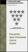 Quartermaster Enlisted Aide Program - Quick Guide