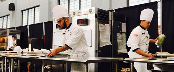Chefs compete in culinary competition